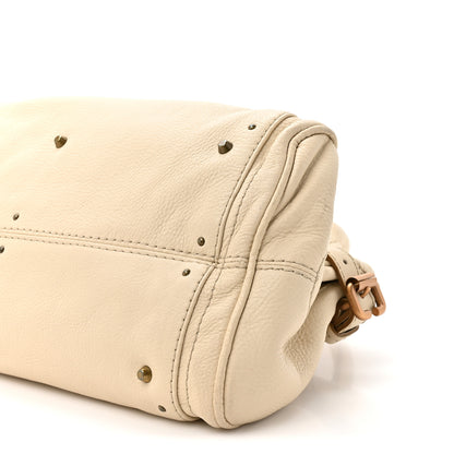 Chloe Calfskin Medium Paddington Satchel White 8 of 16