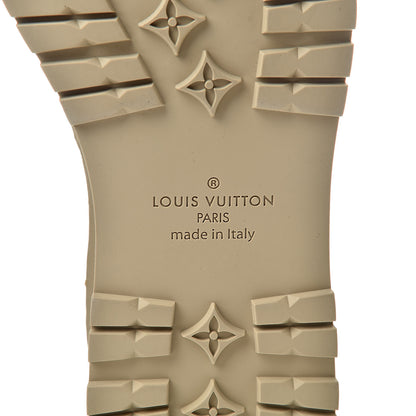 Louis Vuitton Monogram Harlem Mens Ankle Boots 7.5 Beige 6 of 6