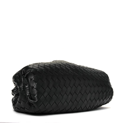 Bottega Veneta Nappa Maxi Intreccio The Pouch Oversized Clutch Black 3 of 5