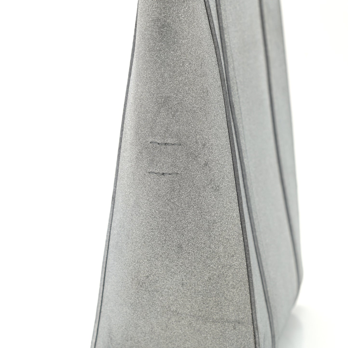 Glitter Calfskin XXS Everyday Tote Silver