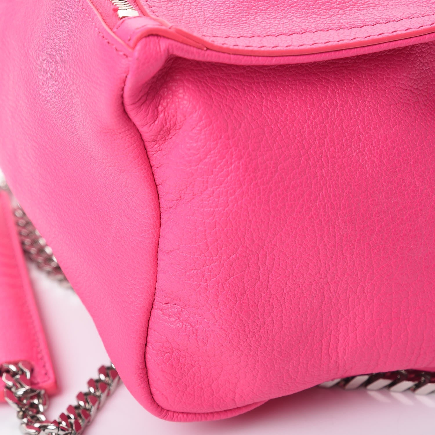 Givenchy Sugar Goatskin Mini Chain Pandora Hot Pink 9 of 9