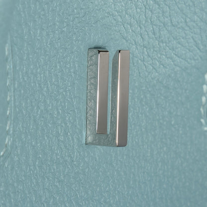 Hermes Taurillon Clemence Birkin 35 Ciel 16 of 20