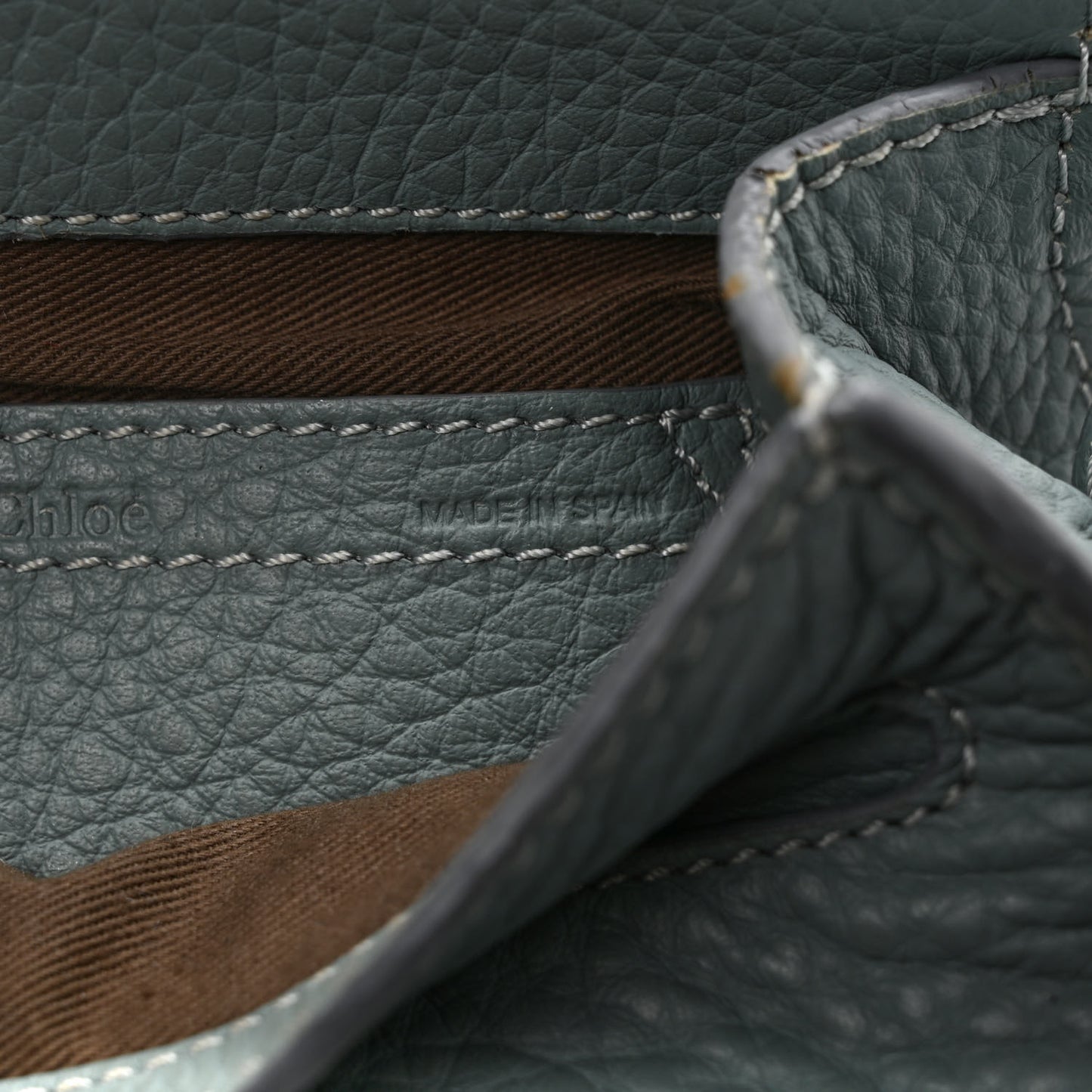 Calfskin Mini Marcie Round Crossbody Bag Faded Blue