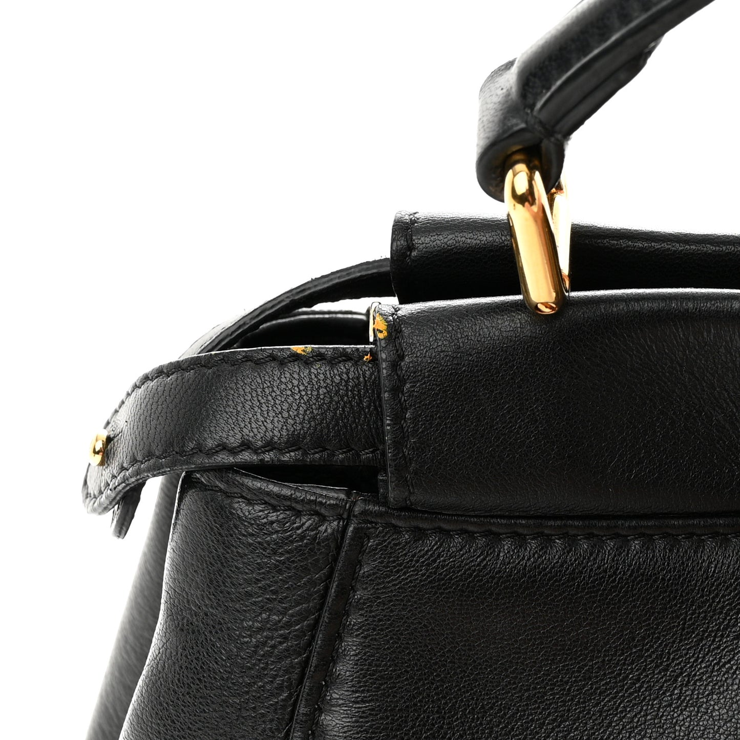 Nappa Mini Peekaboo Iconic Satchel Black