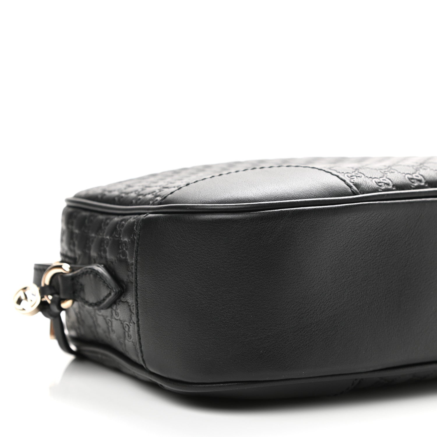 Gucci Microguccissima Mini Bree Messenger Bag Black 9 of 10