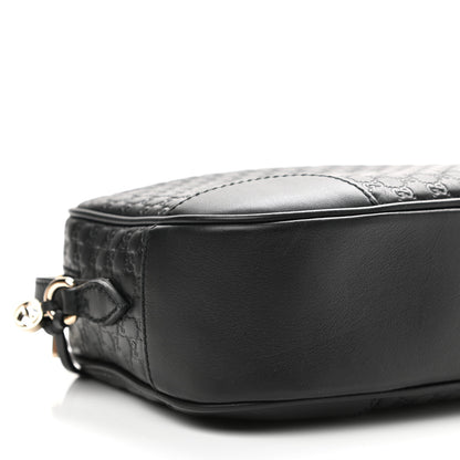 Gucci Microguccissima Mini Bree Messenger Bag Black 9 of 10