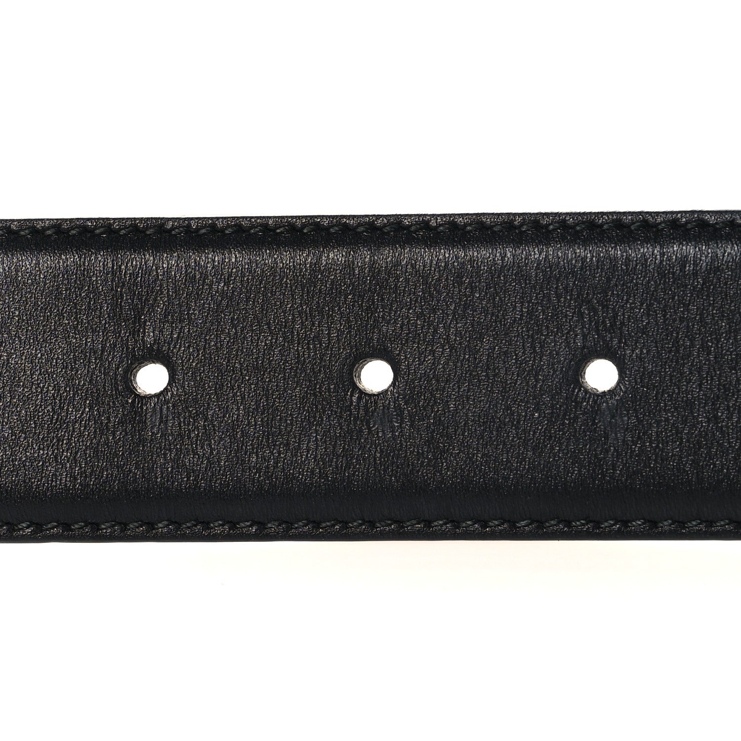 Gucci Calfskin Interlocking G 37mm Belt 90 36 Black 1879284