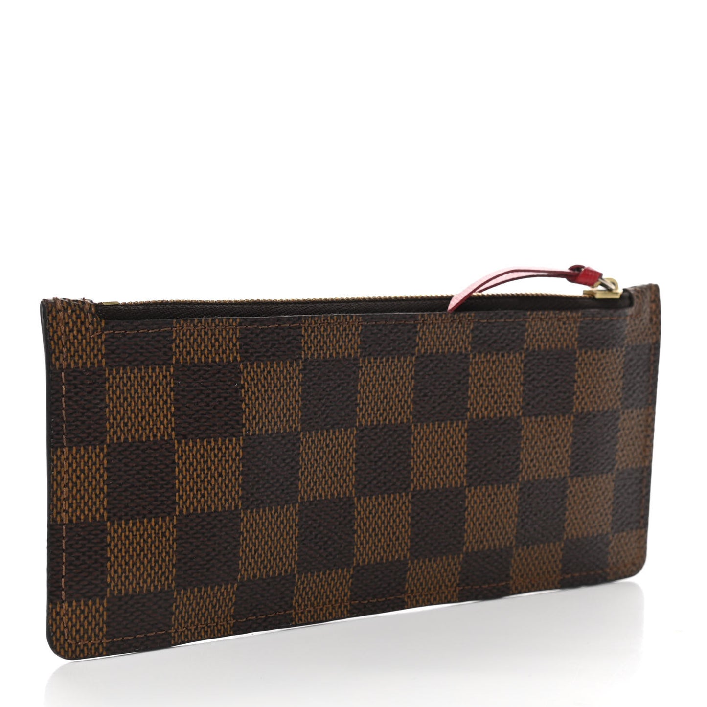 Damier Ebene Josephine Wallet Zippered Insert Red