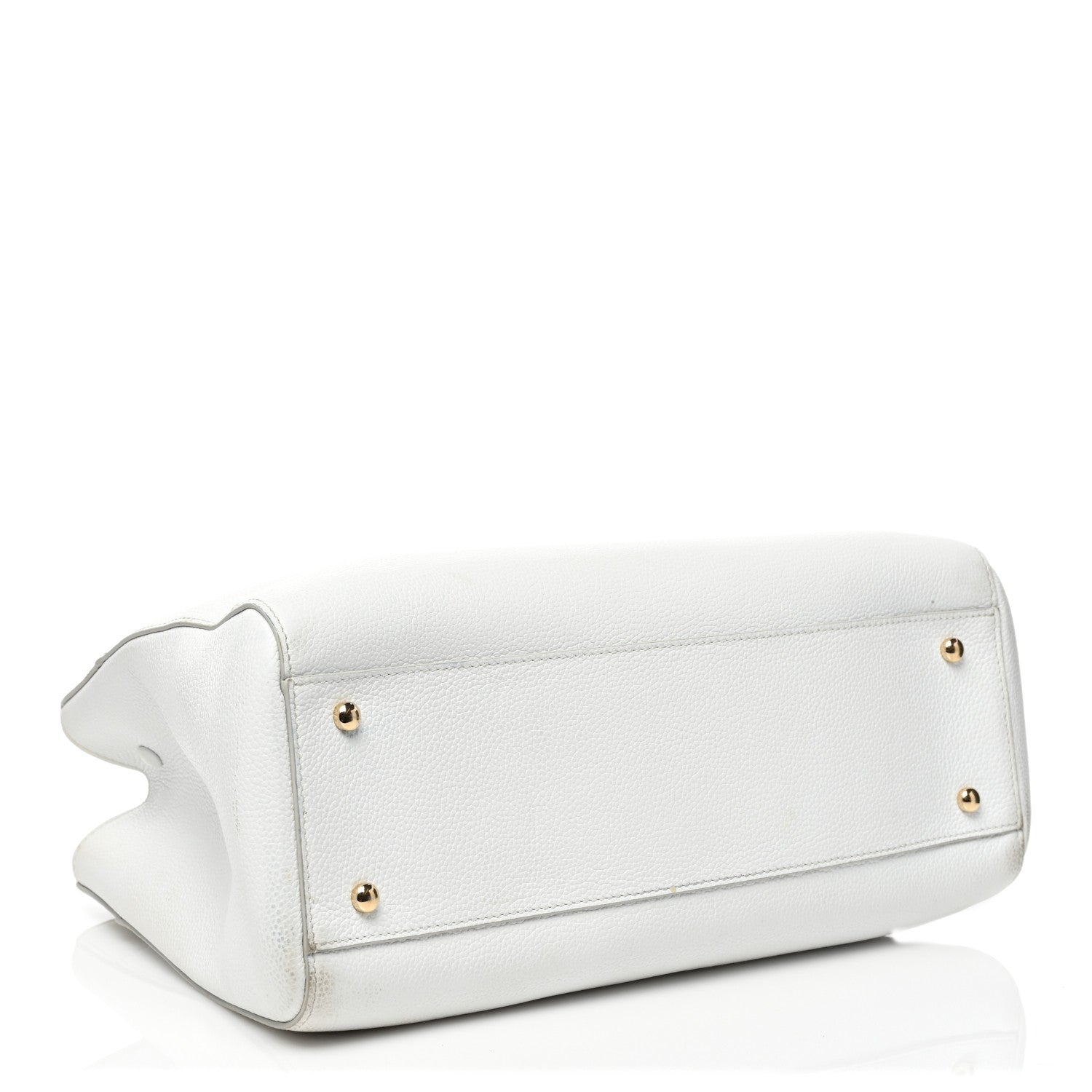 Chanel Grained Calfskin Small Neo Executive Shopper Tote White 4 of 21
