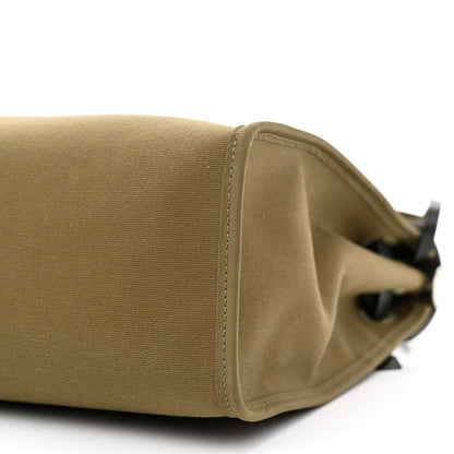 Hermes Vache Hunter Toile Herbag Zip 31 PM Khaki 12 of 13