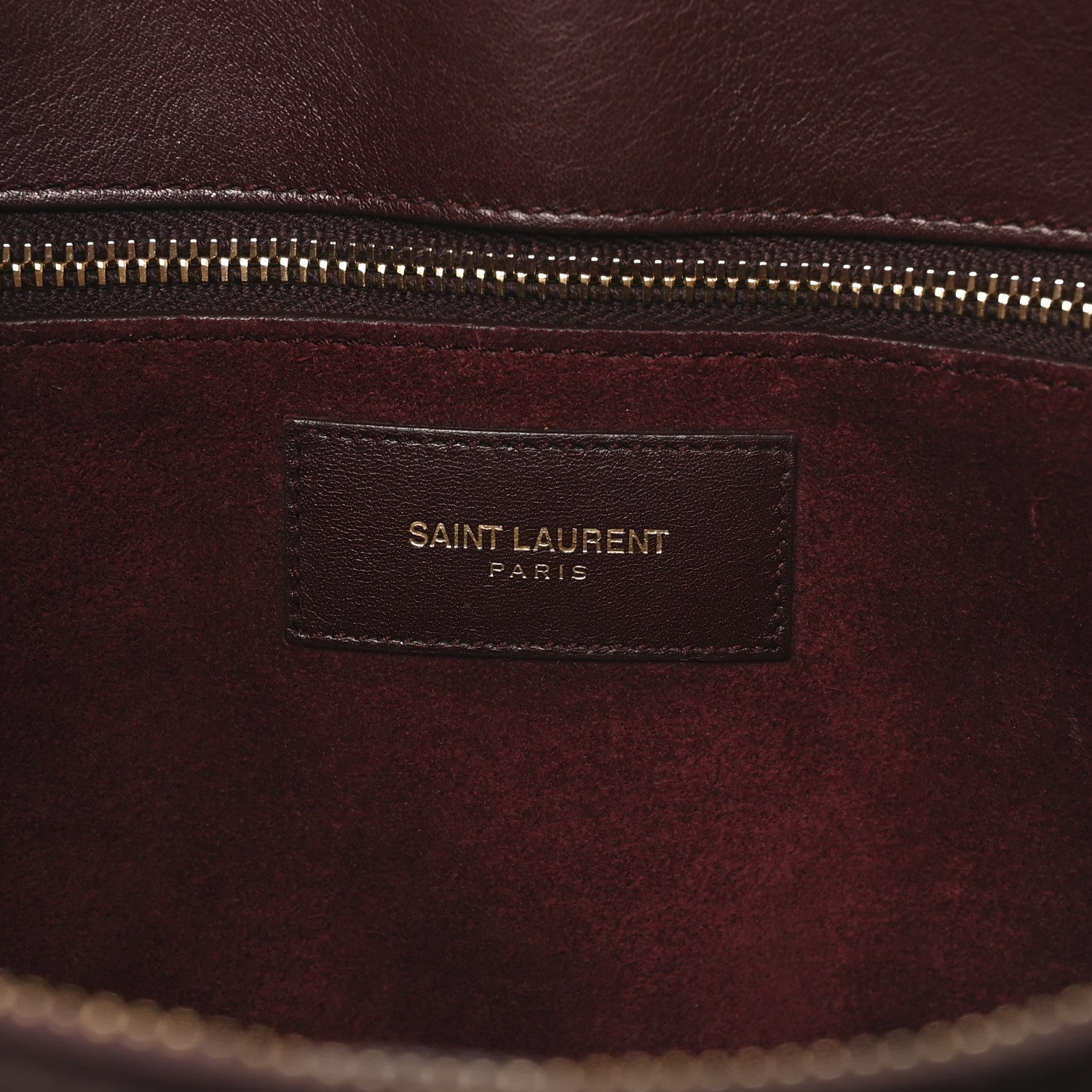 Saint Laurent Calfskin Small Sac De Jour Amarena 6 of 9