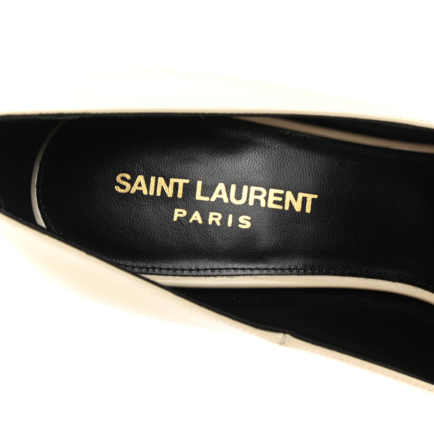 Saint Laurent Patent Opyum 110 Pumps 37.5 Neutro 7 of 9