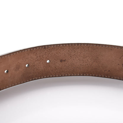Gucci Canvas Web Interlocking G Belt 85 34 Black 7 of 11