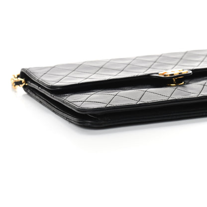 Chanel Lambskin Quilted Jumbo Single Flap Black 7 of 8