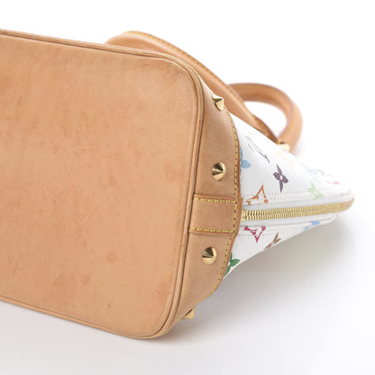 Louis Vuitton Monogram Multicolor Alma White 6 of 8