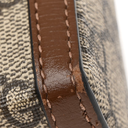 Gucci GG Supreme Monogram Mini Horsebit 1955 Crossbody Bag Beige Brown Sugar 11 of 17