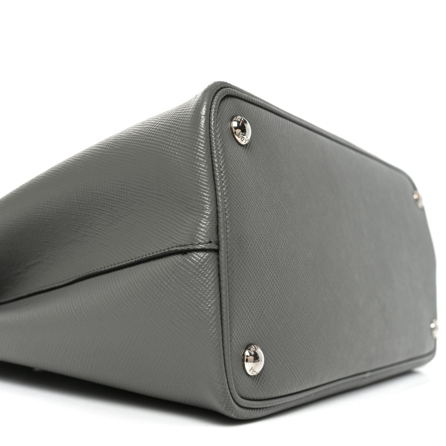 Saffiano Cuir Small Double Bag Marmo