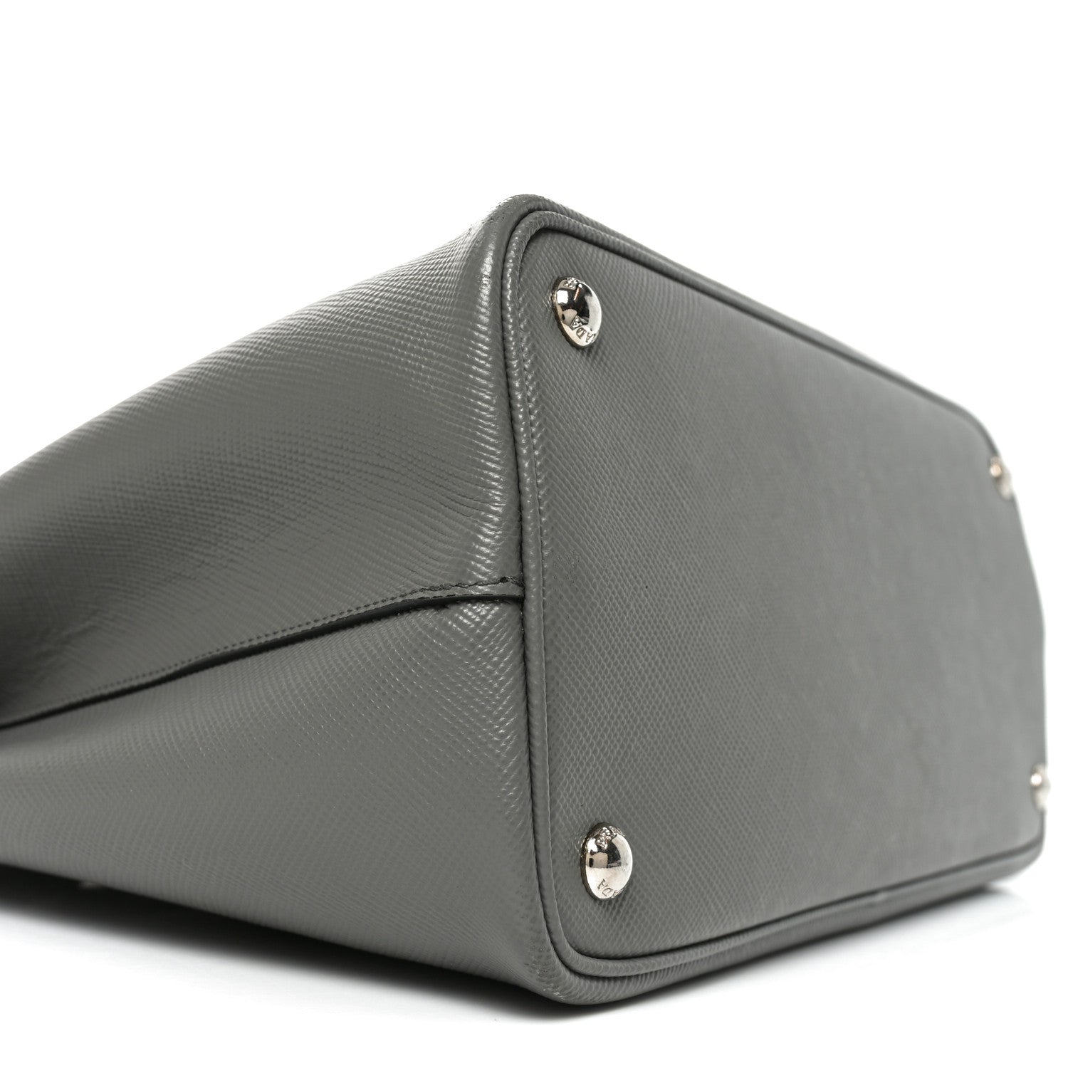 Prada Saffiano Cuir Small Double Bag Marmo 8 of 9