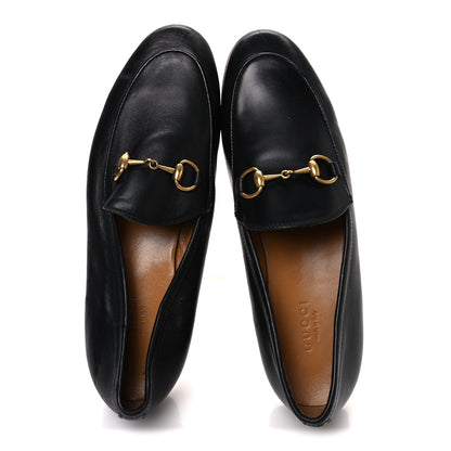 Gucci Calfskin Womens Jordaan Loafers 36 Black 2 of 11