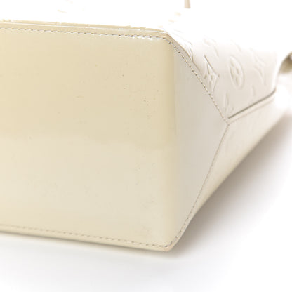 Louis Vuitton Vernis Wilshire MM Blanc Corail 9 of 12