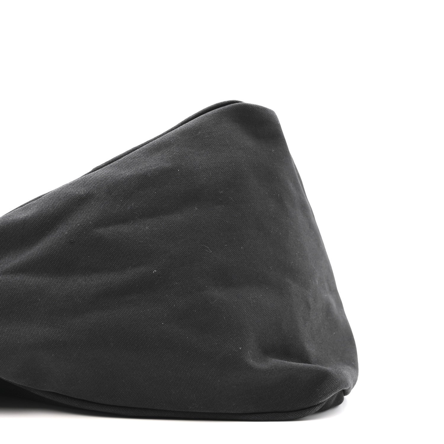 Prada Canapa Triangle Shoulder Bag Black 8 of 11