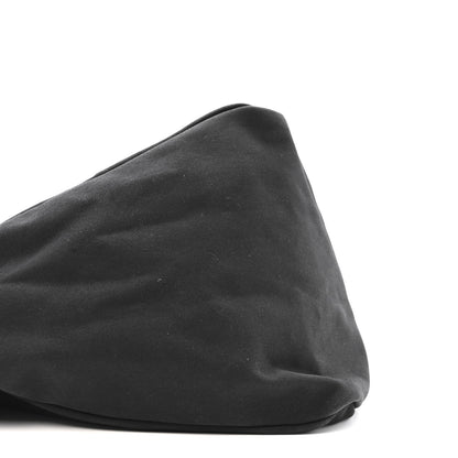 Prada Canapa Triangle Shoulder Bag Black 8 of 11