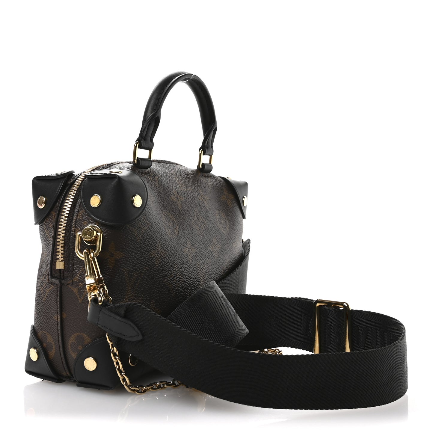 Monogram Petite Malle Souple Black