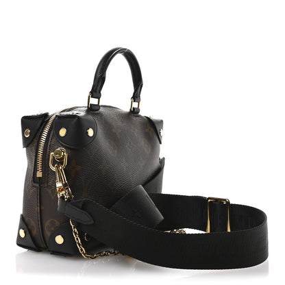 Louis Vuitton Monogram Petite Malle Souple Black 3 of 9