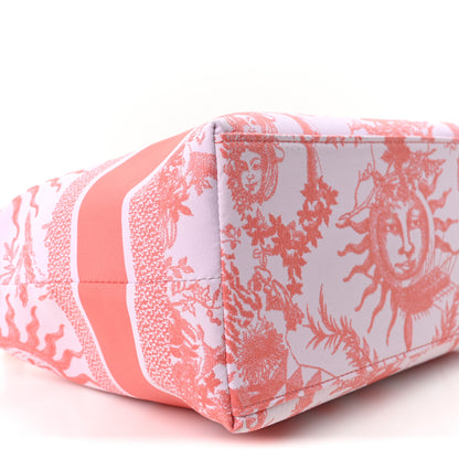 Christian Dior Technical Fabric Toile De Jouy Soleil DiorTravel Nomad Pouch Coral 9 of 10
