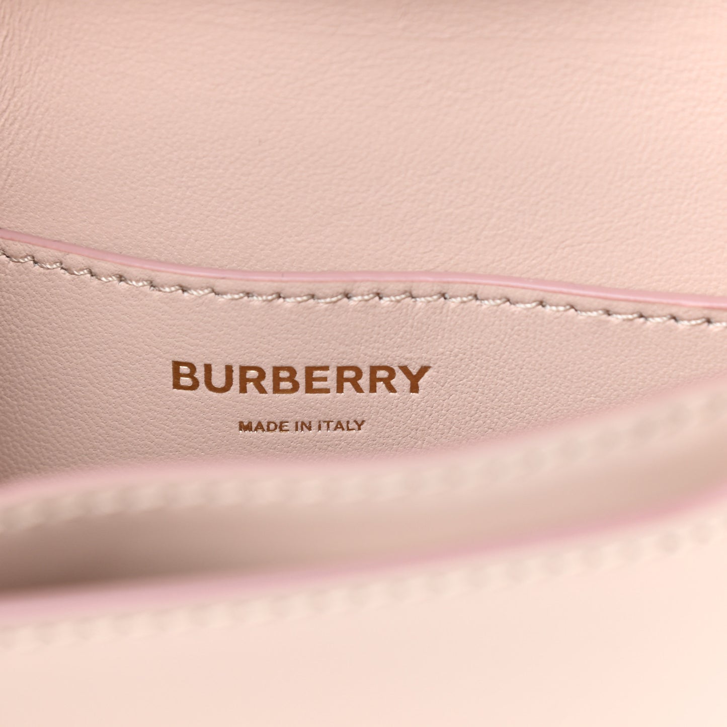 Calfskin Small TB Bag Rose Beige