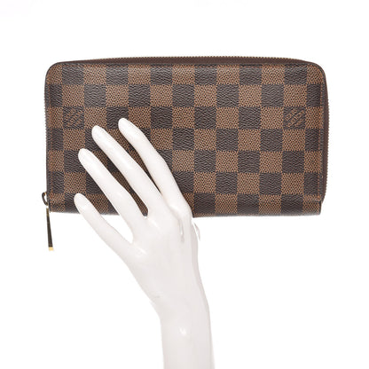 Louis Vuitton Damier Ebene Zippy Organizer Wallet 2 of 11