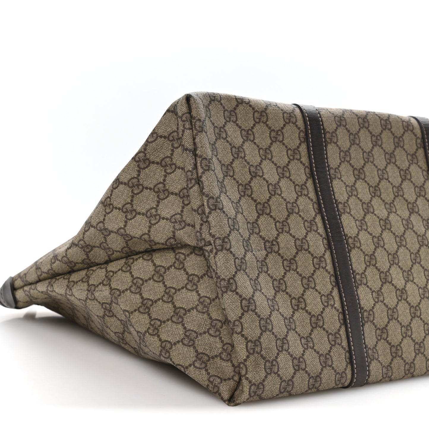 GG Plus Monogram Medium Joy Tote Dark Brown