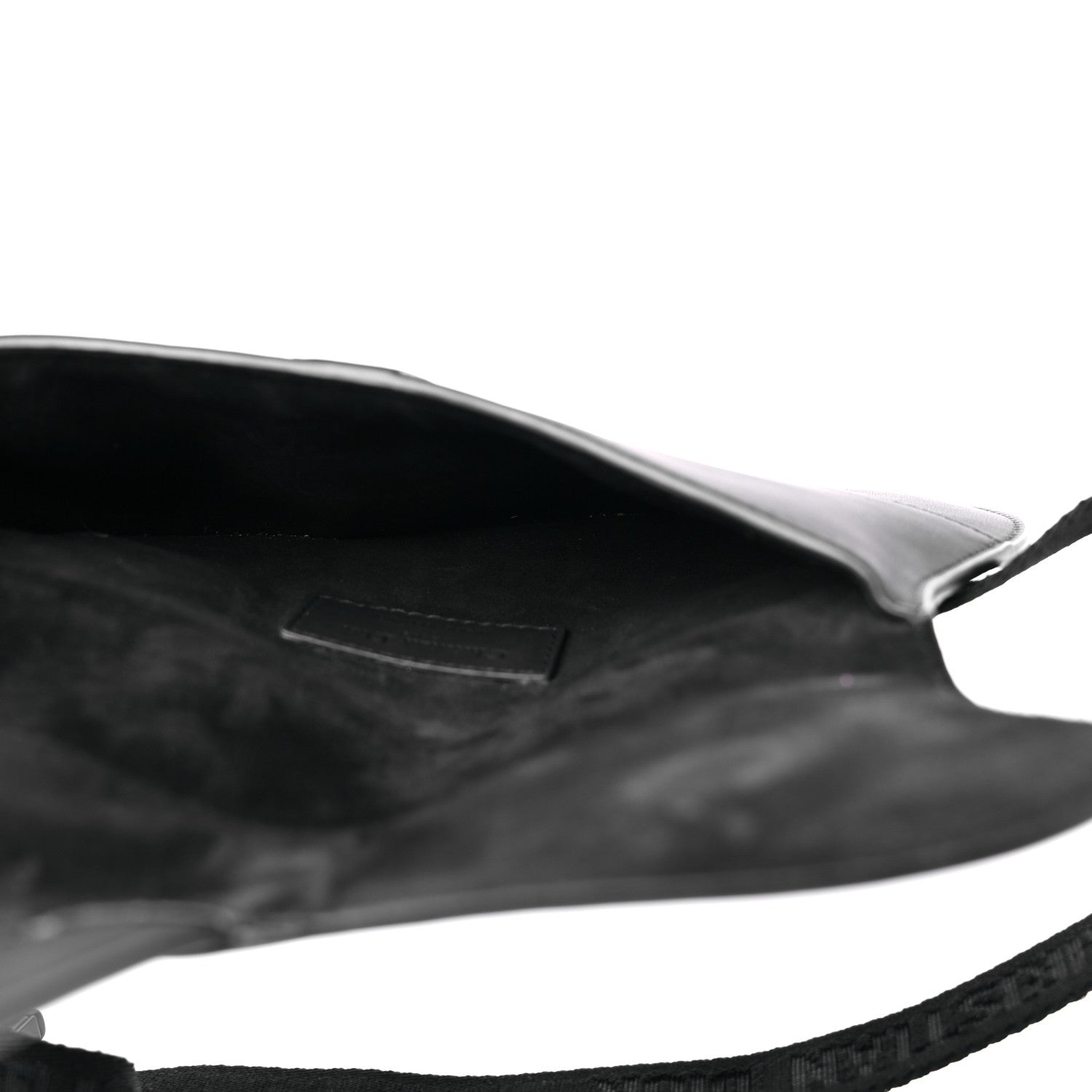 Christian Dior Ultra Matte Calfskin Saddle Belt Bag Black 4 of 11