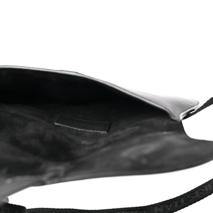 Christian Dior Ultra Matte Calfskin Saddle Belt Bag Black 4 of 11