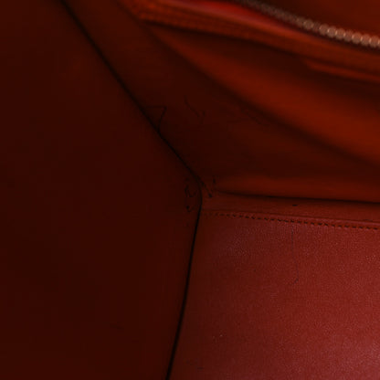 Celine Smooth Calfskin Mini Luggage  Bright Orange 14 of 18