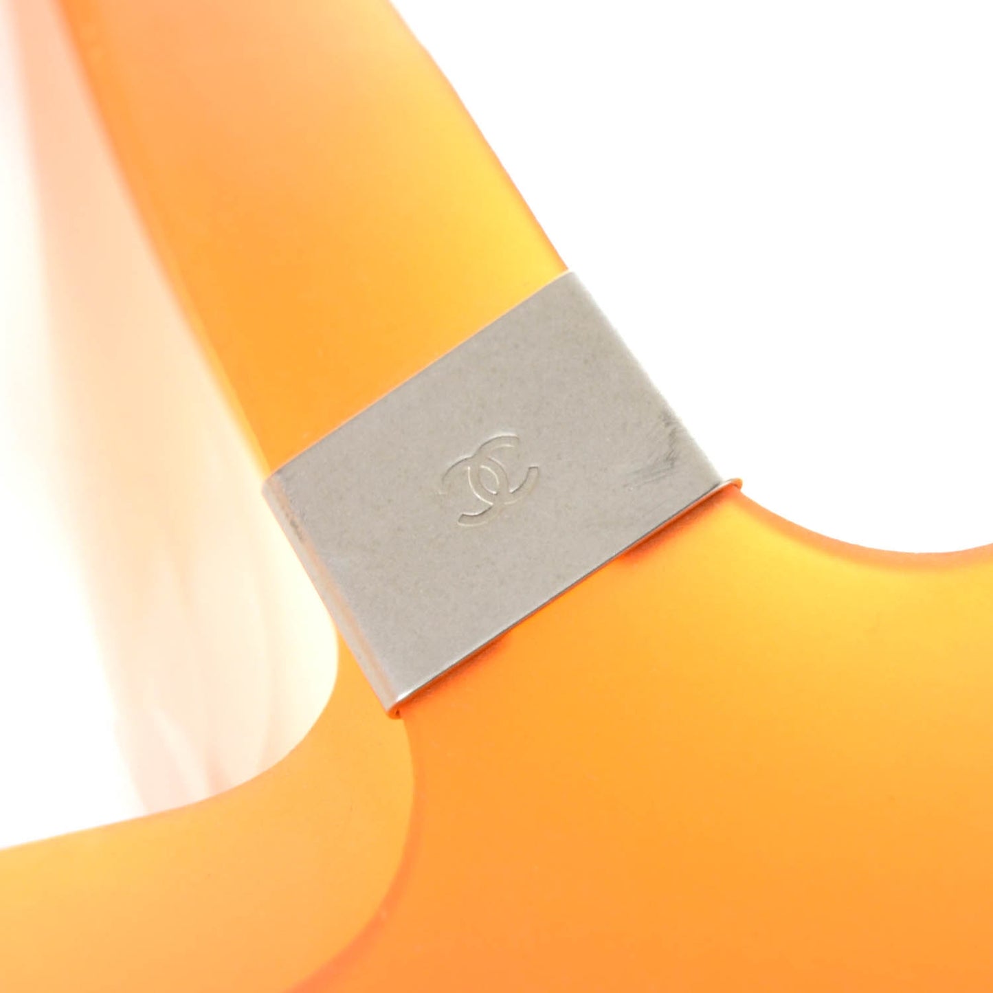 Jelly Rubber Tote Orange