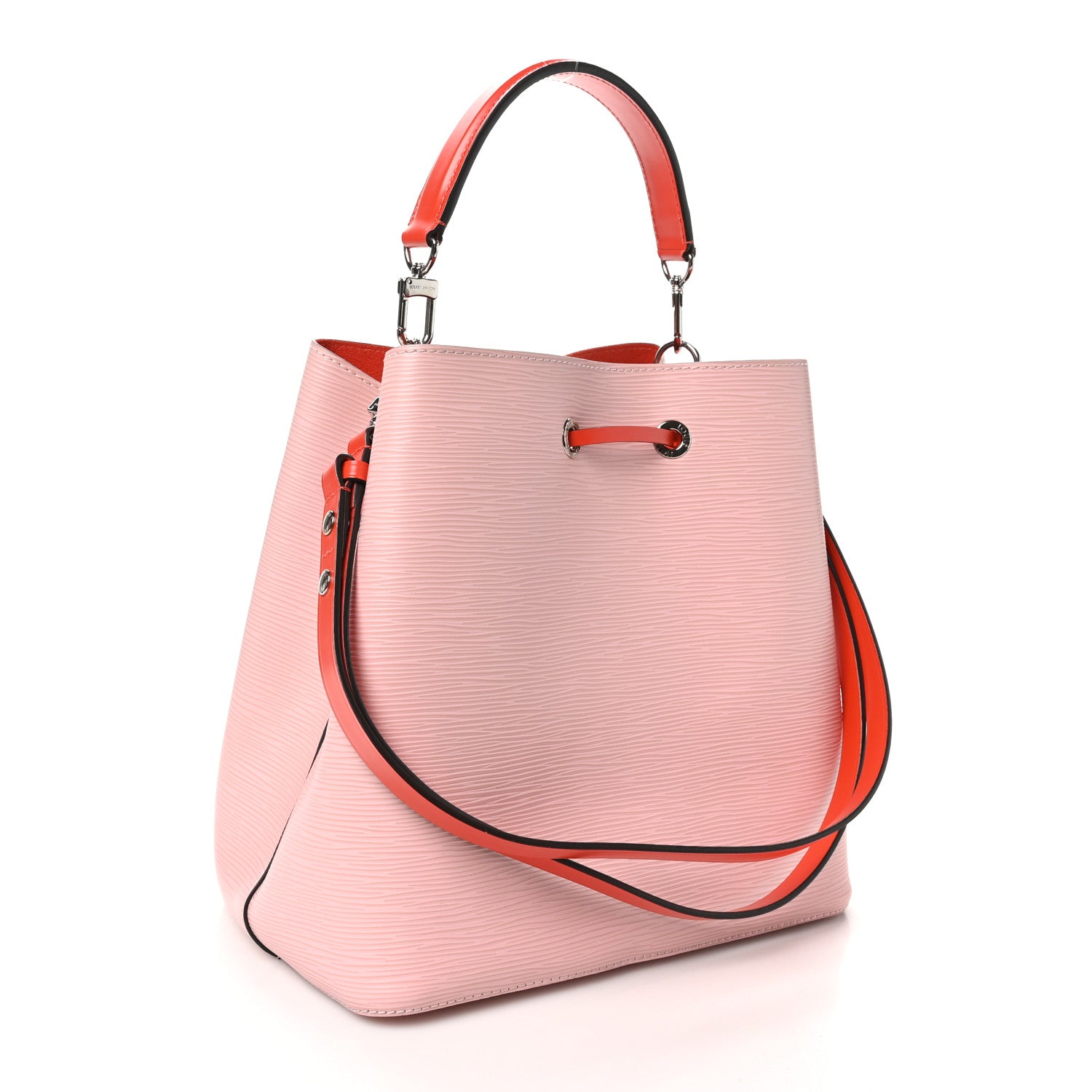 Louis Vuitton Epi Neonoe Rose Ballerine Orange 3 of 10