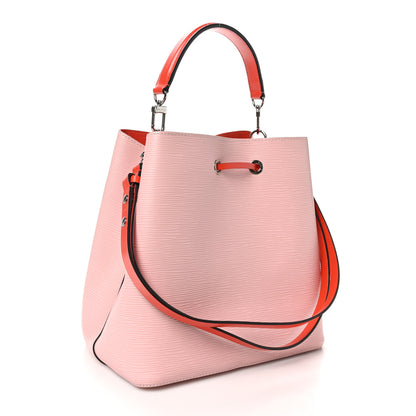 Louis Vuitton Epi Neonoe Rose Ballerine Orange 3 of 10