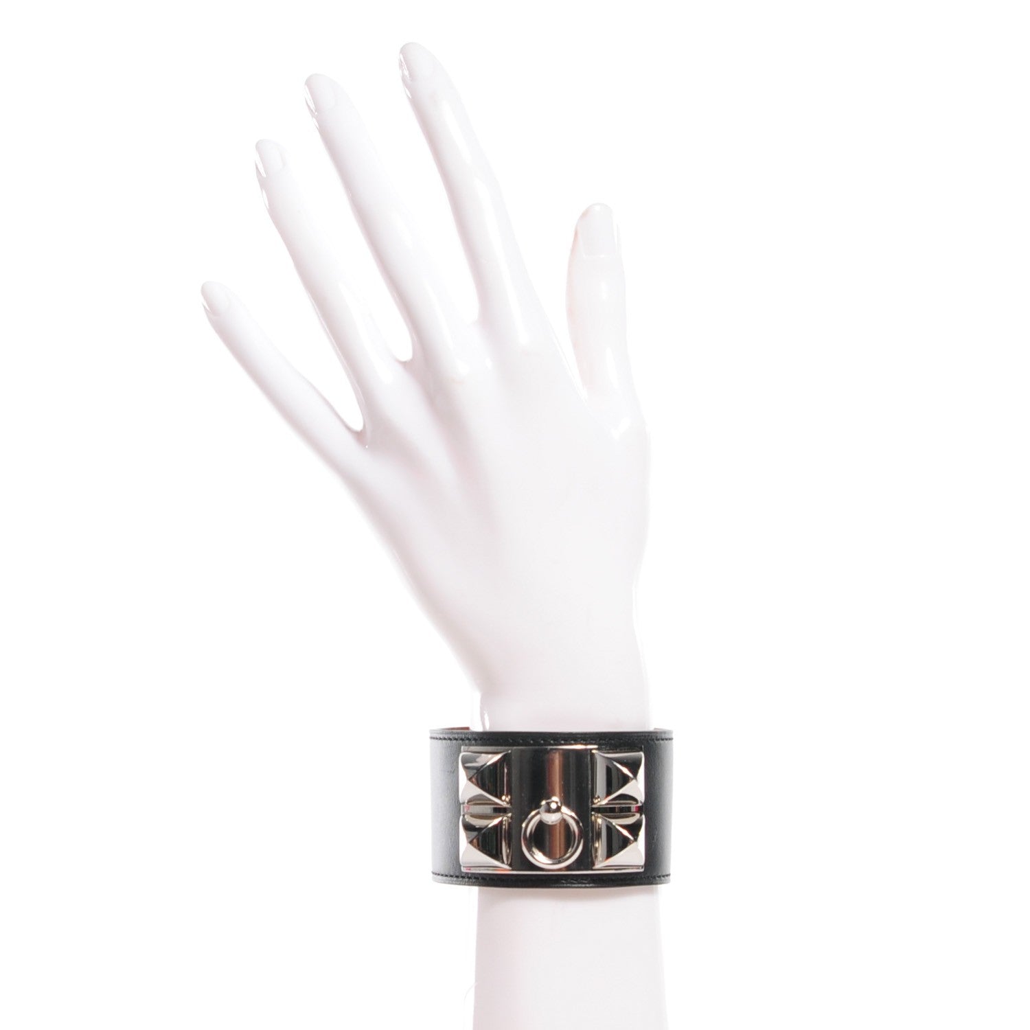 Hermes Chamonix Collier De Chien CDC Bracelet L Black 2 of 8