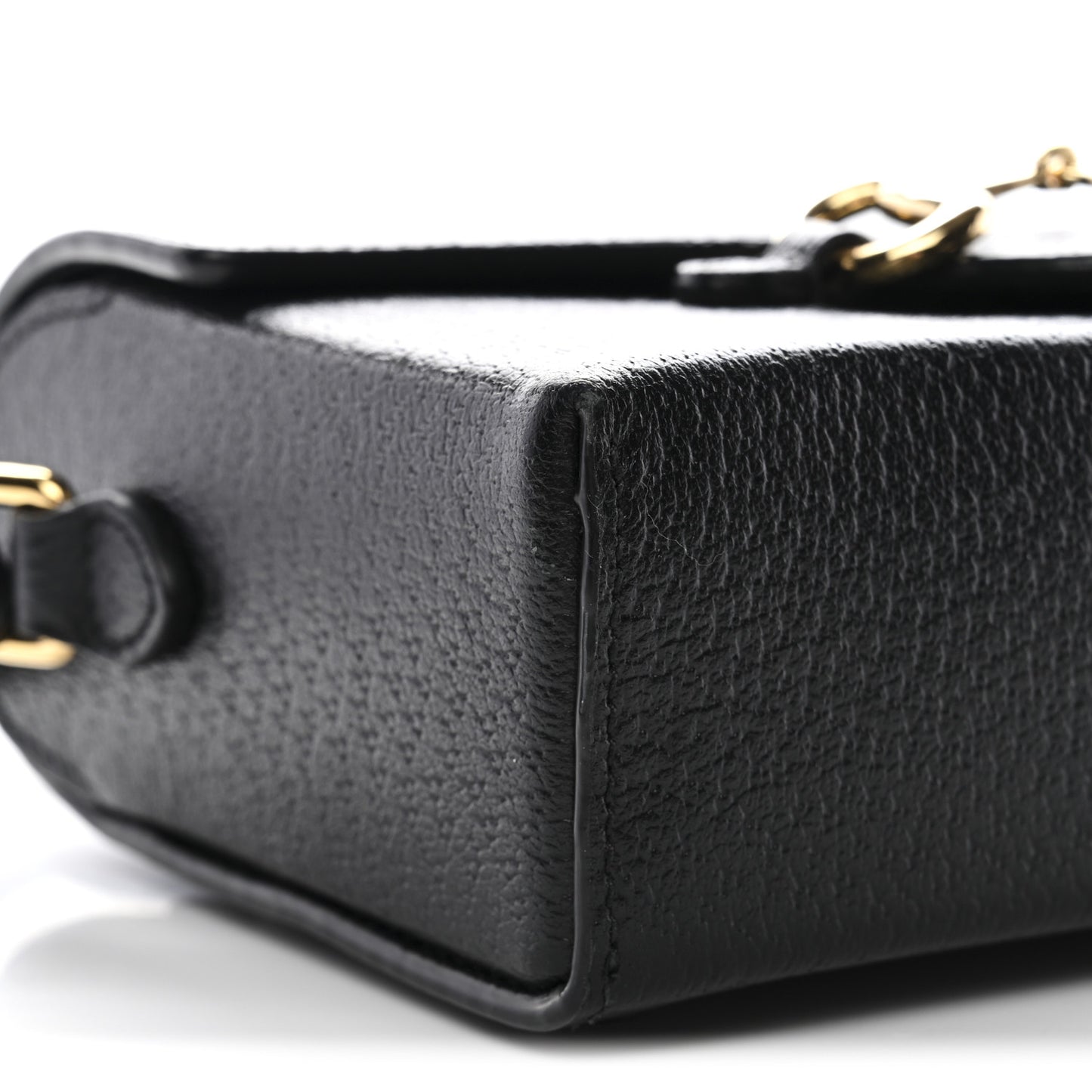 Calfskin Horsebit 1955 Shoulder Bag Black