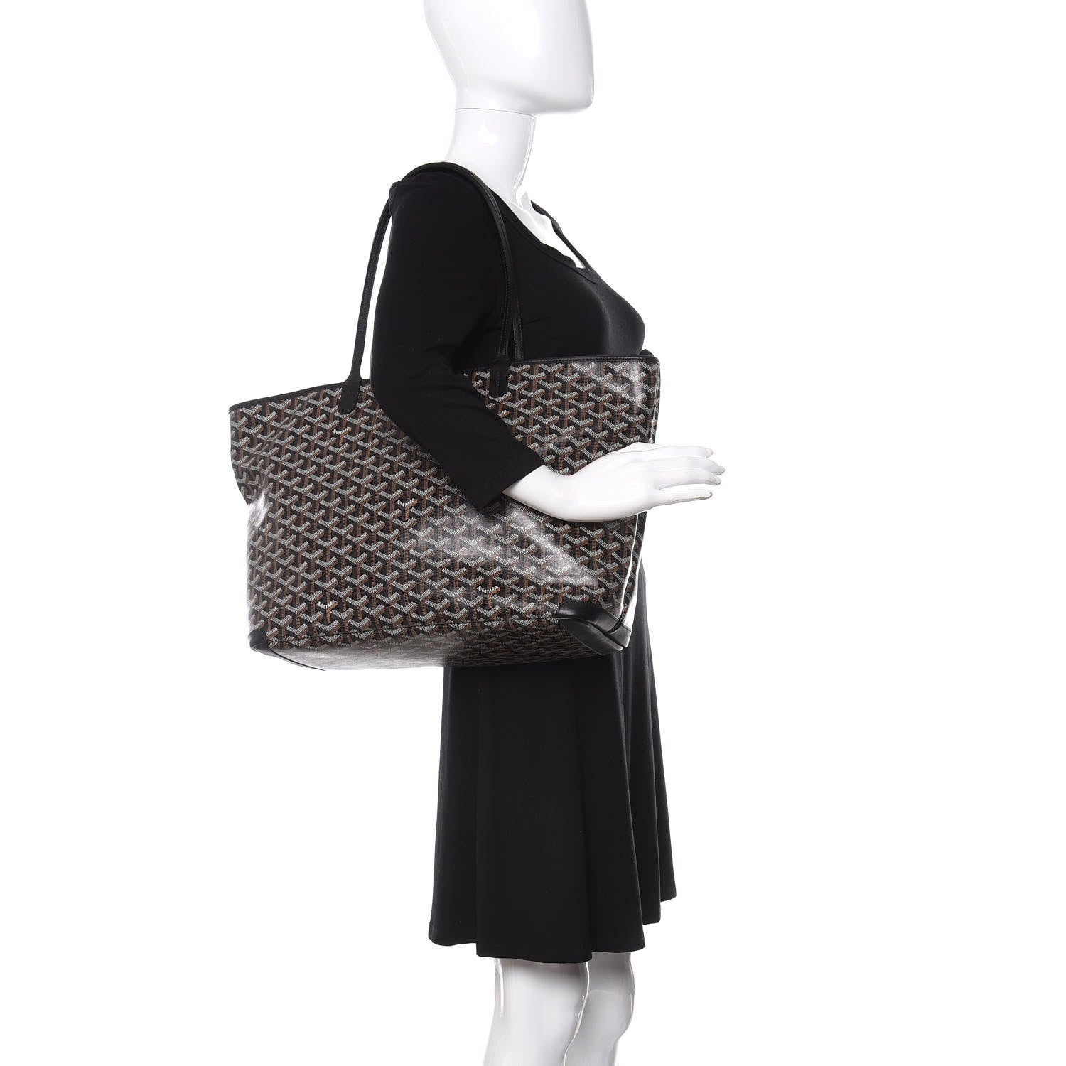 Goyard Goyardine Artois MM Black 2 of 9