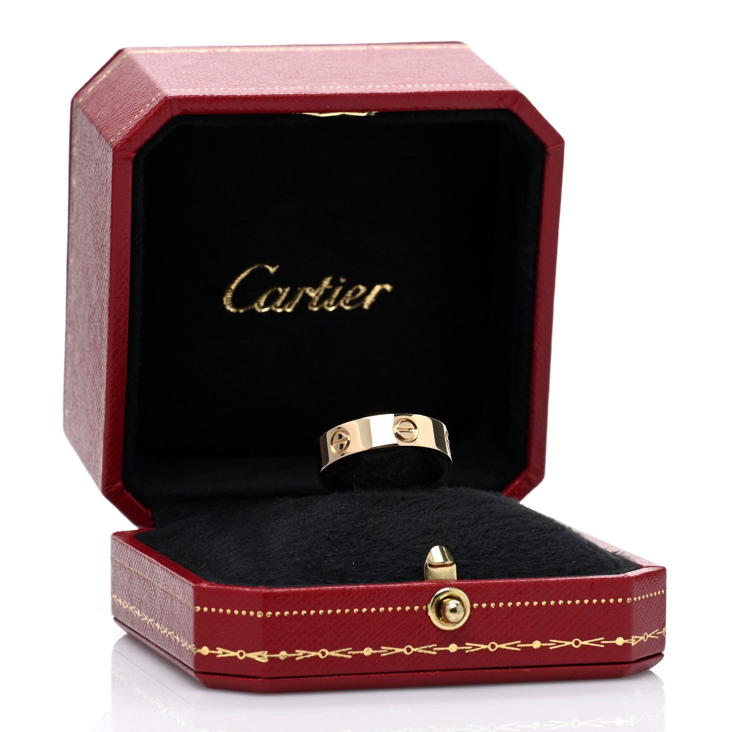 Cartier 18K Yellow Gold 5.5mm LOVE Ring 58 8.25 5 of 5
