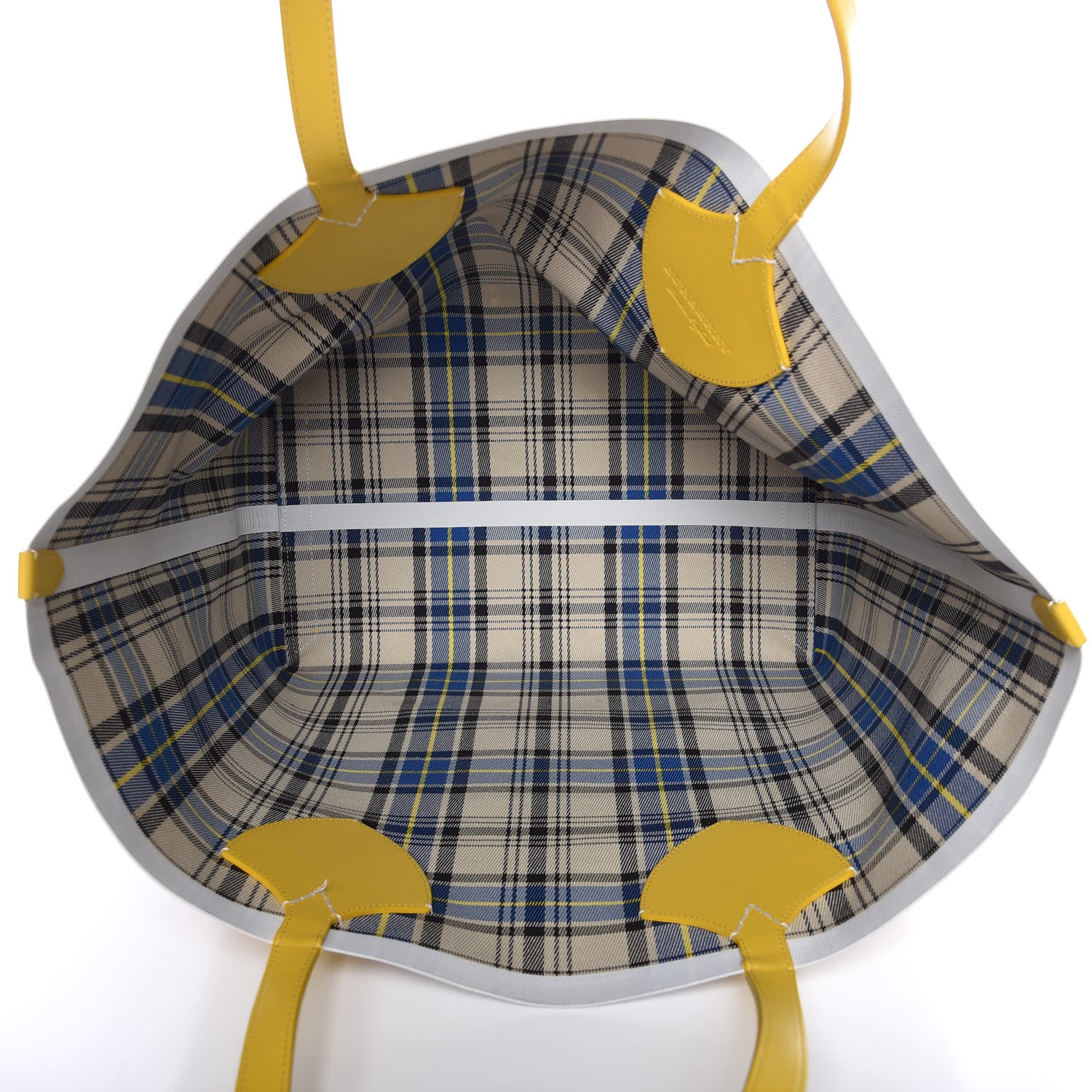 Burberry Vintage Check Large The Giant Reversible Tote Yellow 9 of 22