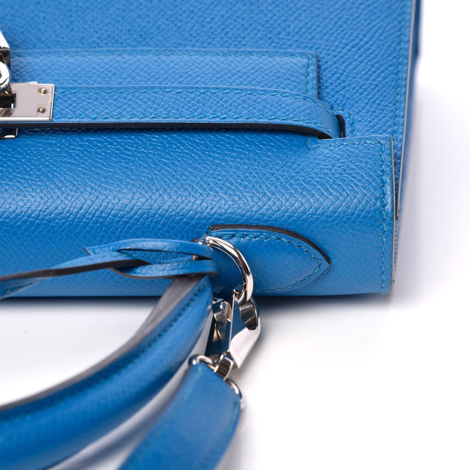 Hermes Epsom Kelly Sellier 25 Bleu Zanzibar 35 of 37
