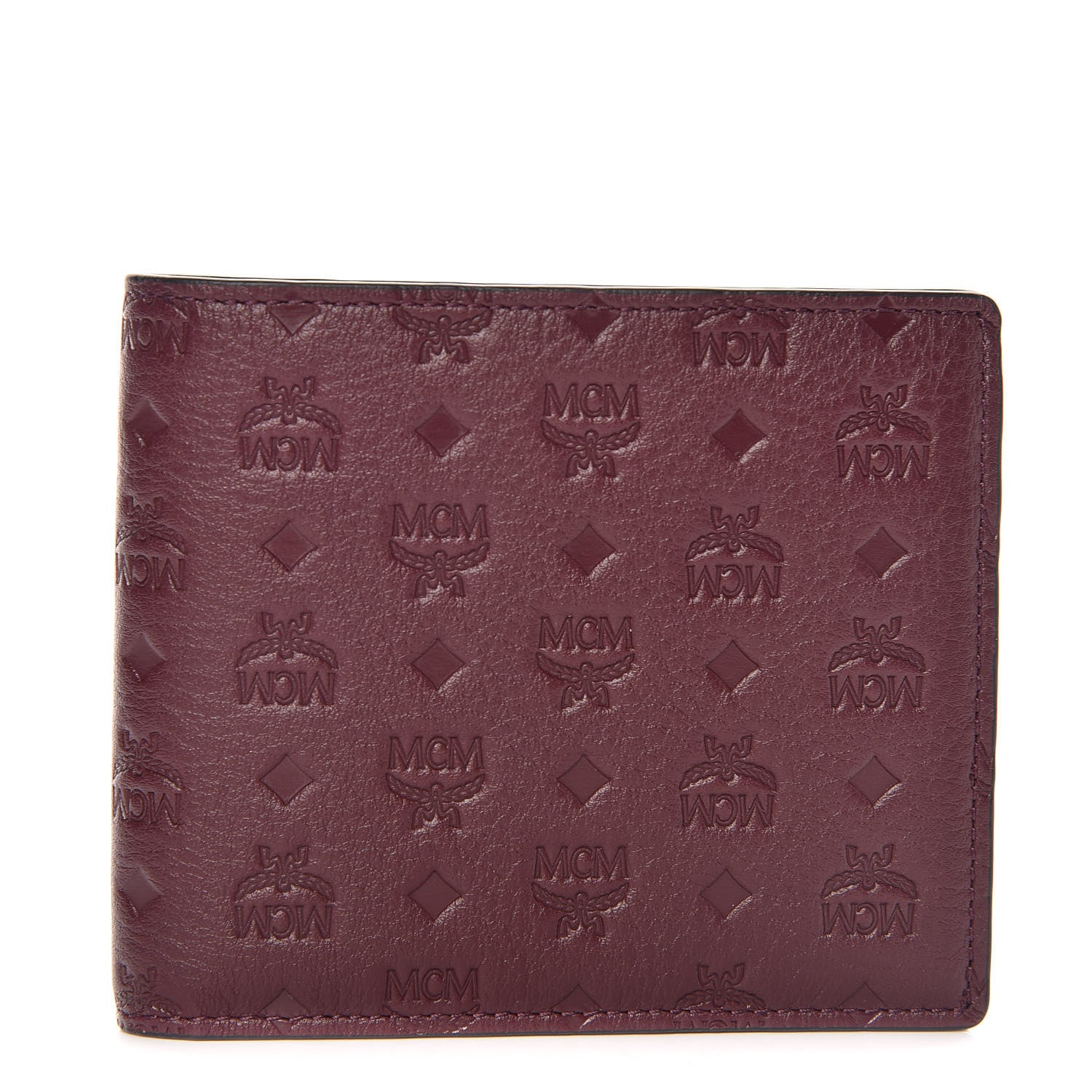 MCM Visetos Original Bifold Wallet Rustic Brown 1 of 9
