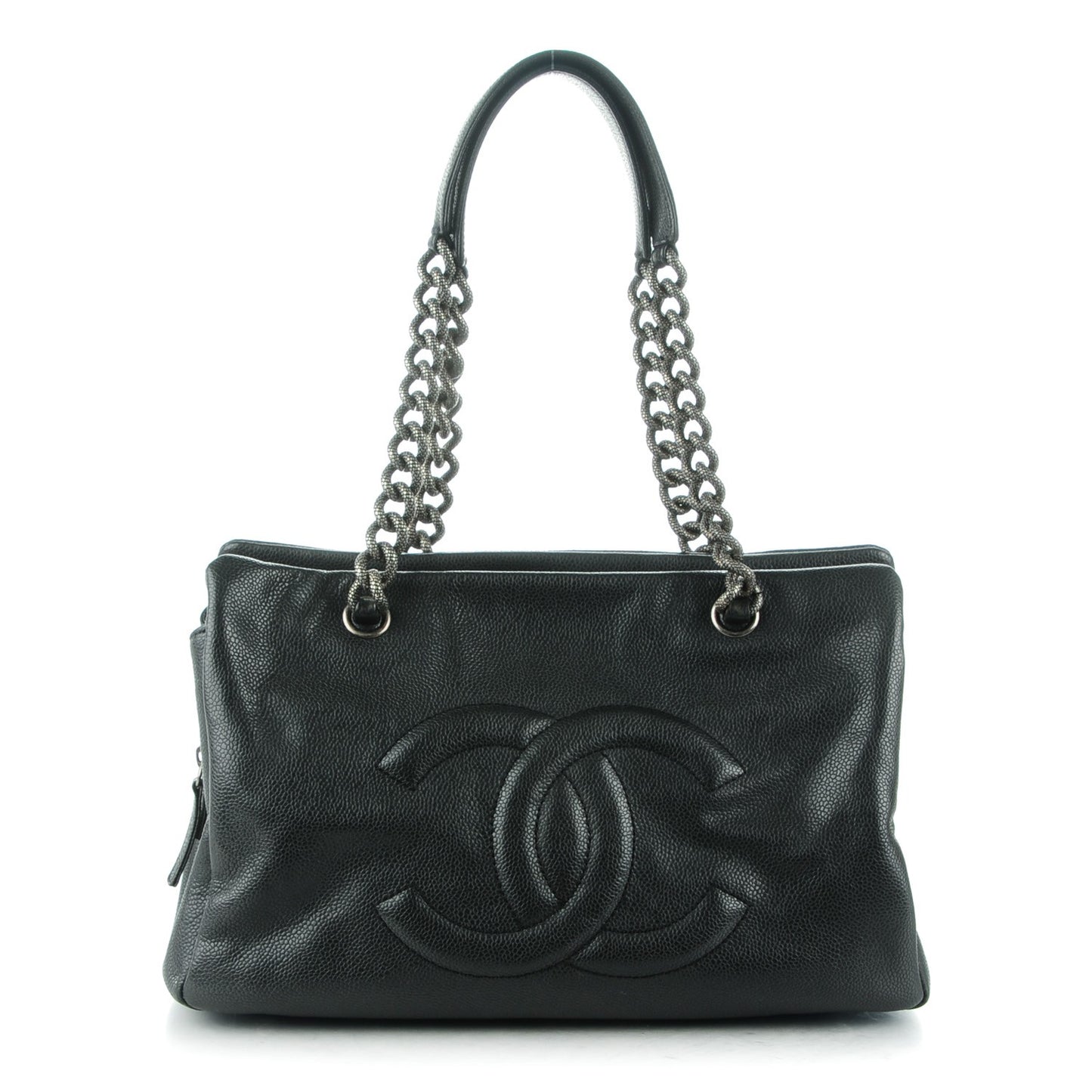 Caviar 31 Large Tote Dark Grey