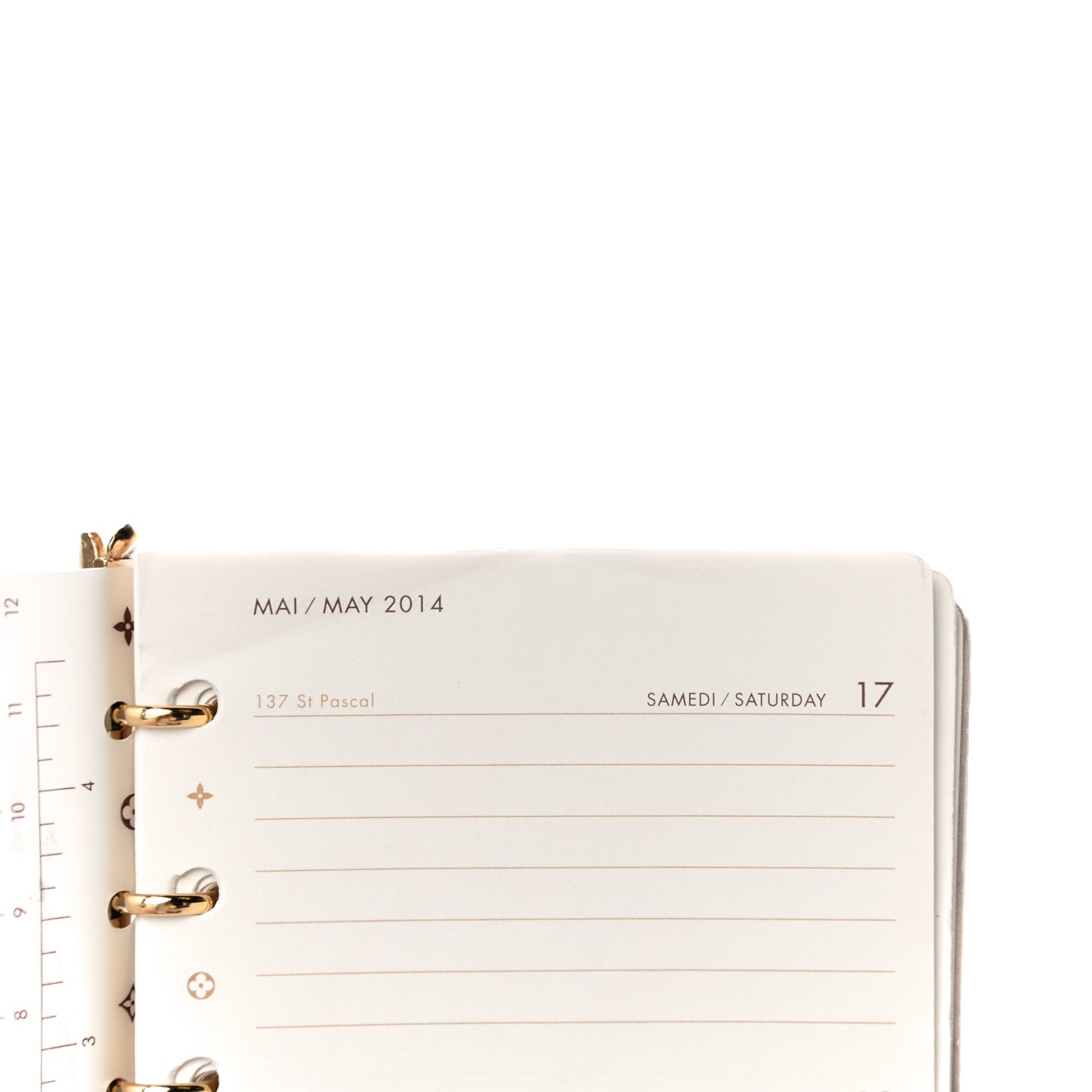 Louis Vuitton Monogram Small Ring Agenda Cover 18 of 18