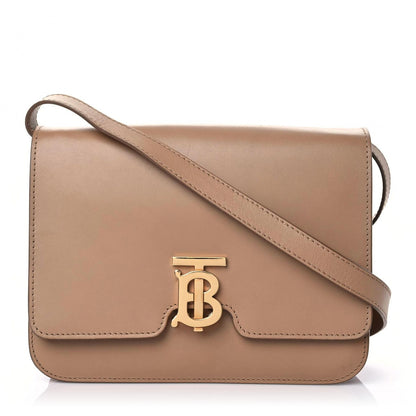 Burberry Calfskin Medium TB Bag Brown 1 of 13