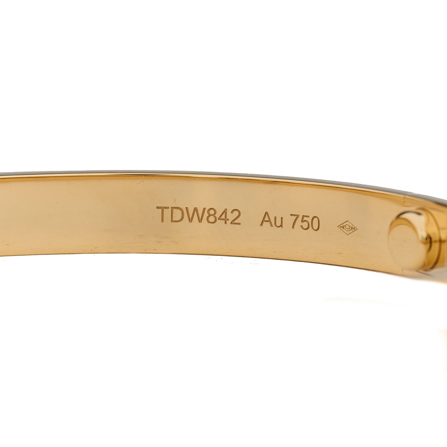 Cartier 18K Yellow Gold LOVE Bracelet 19 4 of 6