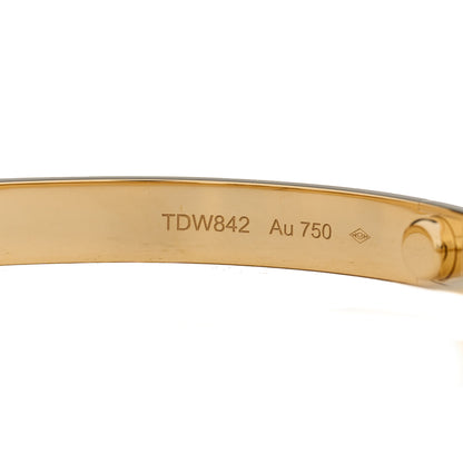 Cartier 18K Yellow Gold LOVE Bracelet 19 4 of 6